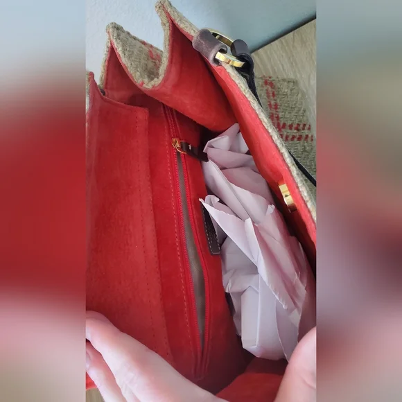 Kate Spade Tan and Red Women's Bag - Picture 4 of 6